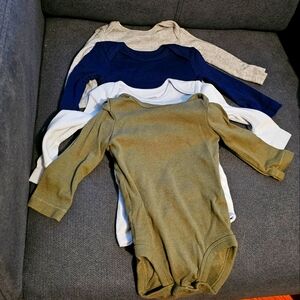 Carters 3 month long sleeve onsies NWOT